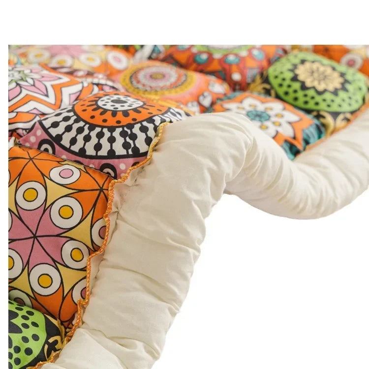 Colorful Boho Chic Sofa Cushion Cover