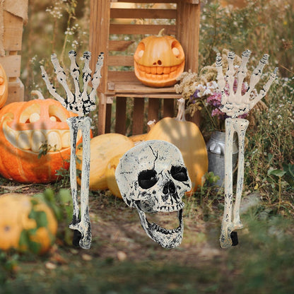Spooky Zombie Skeleton Yard Halloween Decoration