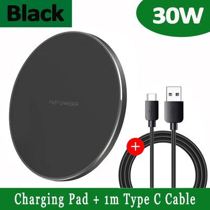 Quick Wireless Charging Pad for iPhone & Android