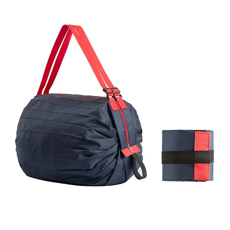 Compact Reusable Folding Grocery Bag