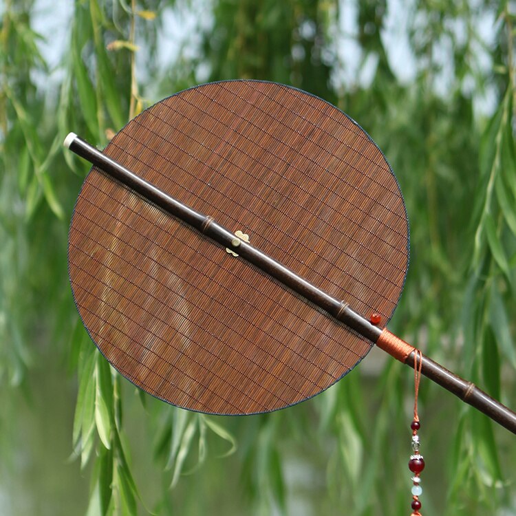Portable Natural Bamboo Folding Fan - Yeezlab