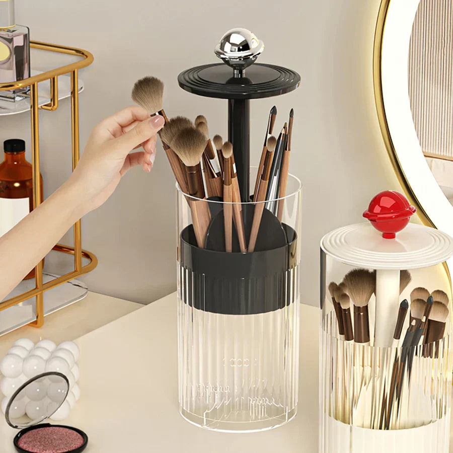 Premium Makeup Brush Storage and Auto Lift Case