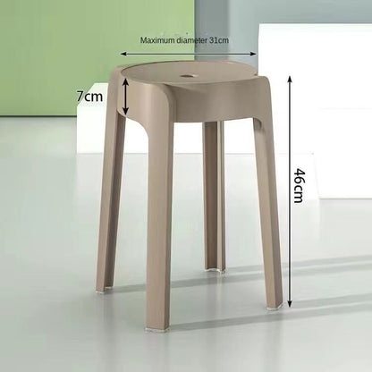 Space Saving Wooden Dining Stools
