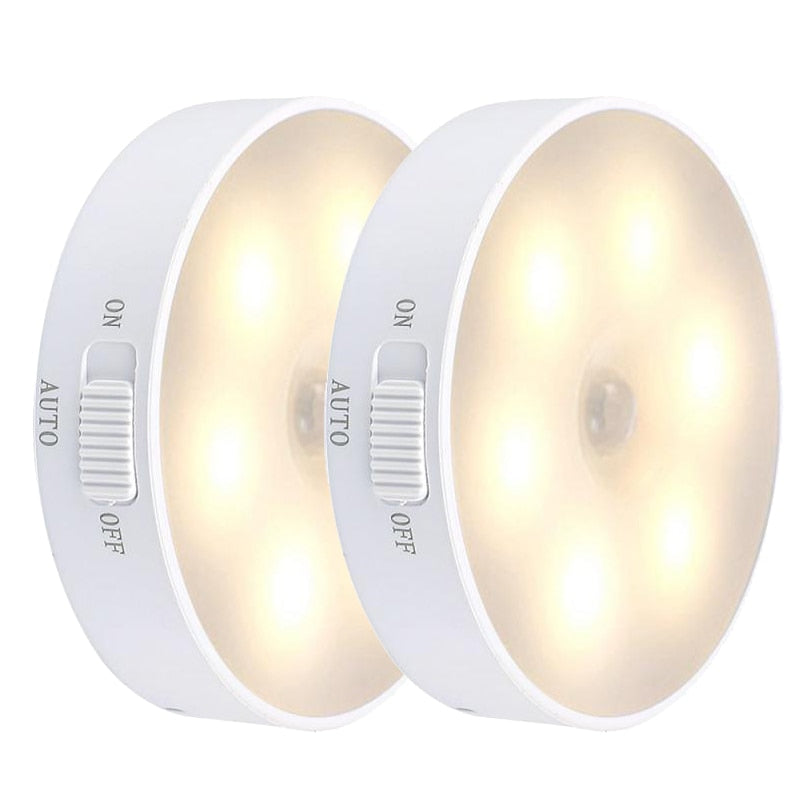Compact Automatic LED Night Light Lamp