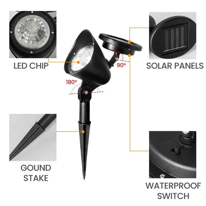 Bright Outdoor LED Garden Spotlight
