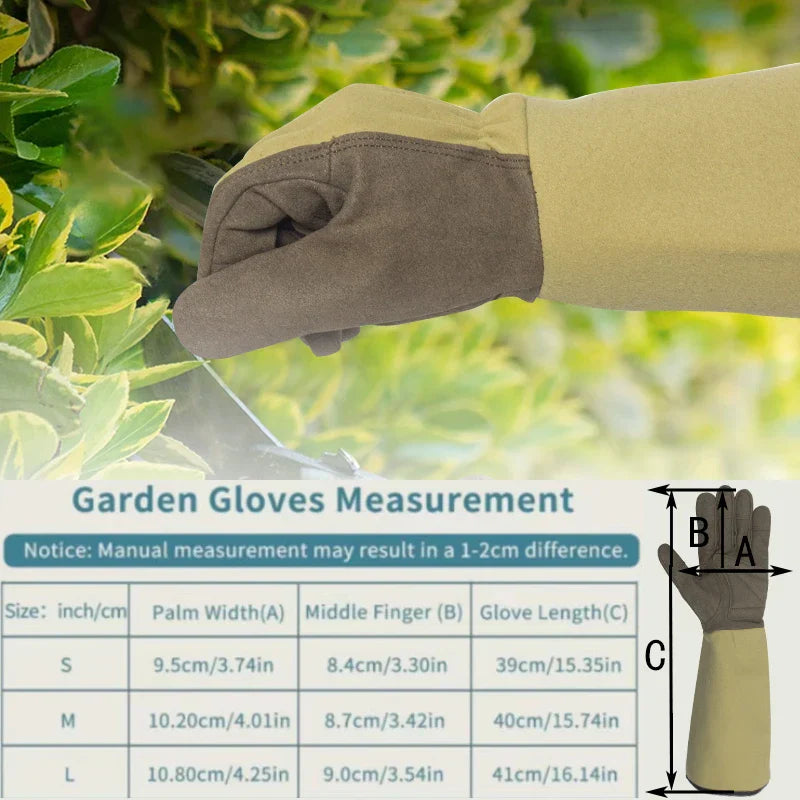 Waterproof Gardening Gloves for Women - Thorn Resistant Gloves