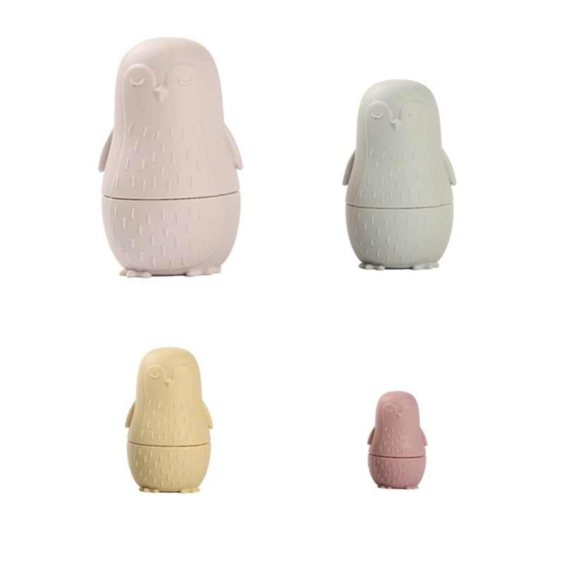 Colorful Silicone Nesting Dolls