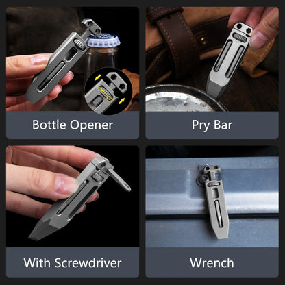 Portable Titanium Camping Pocket Multi Tool