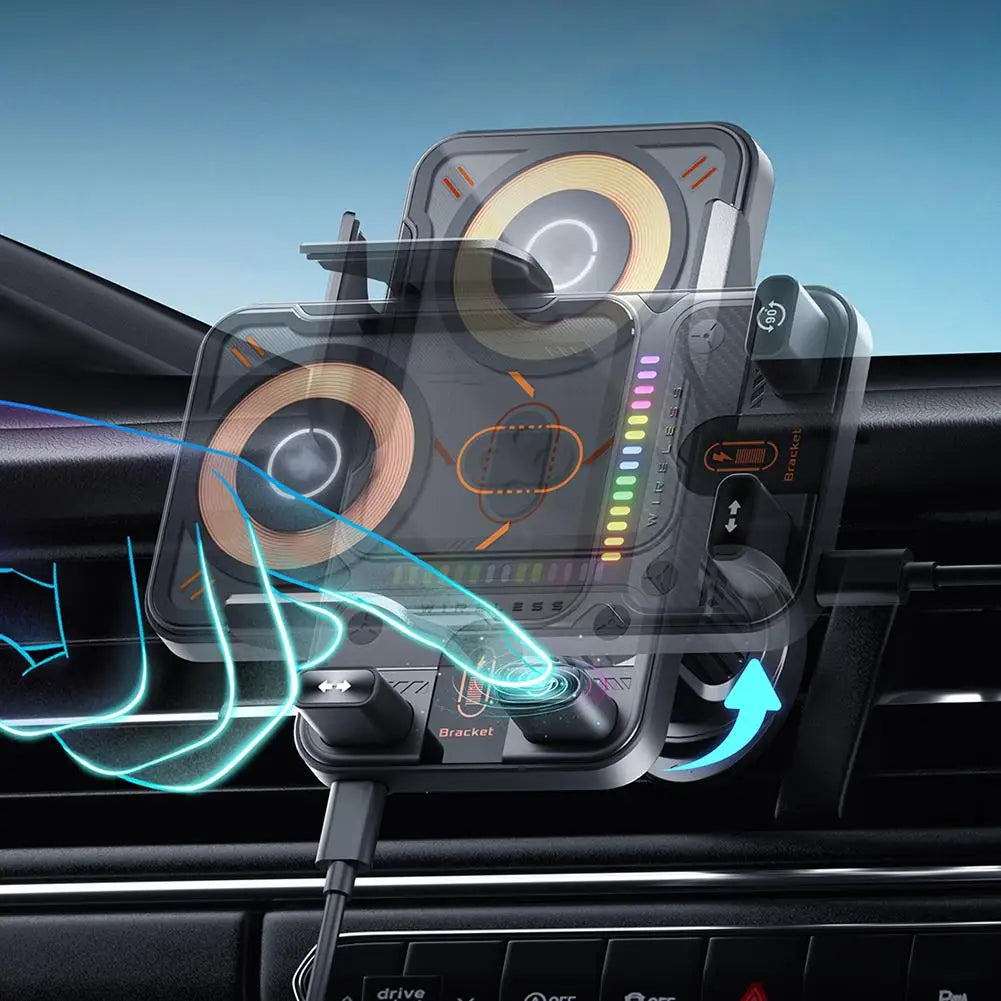 Easy Fit Wireless Car Phone Charging Mount