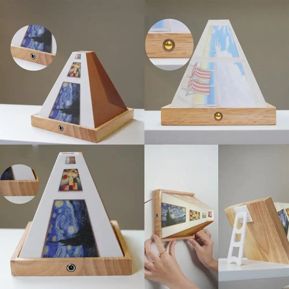 Unique LED 3D Wall Light Decoration