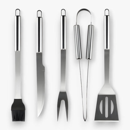 Premium BBQ Grill Utensil Set with Storage Case