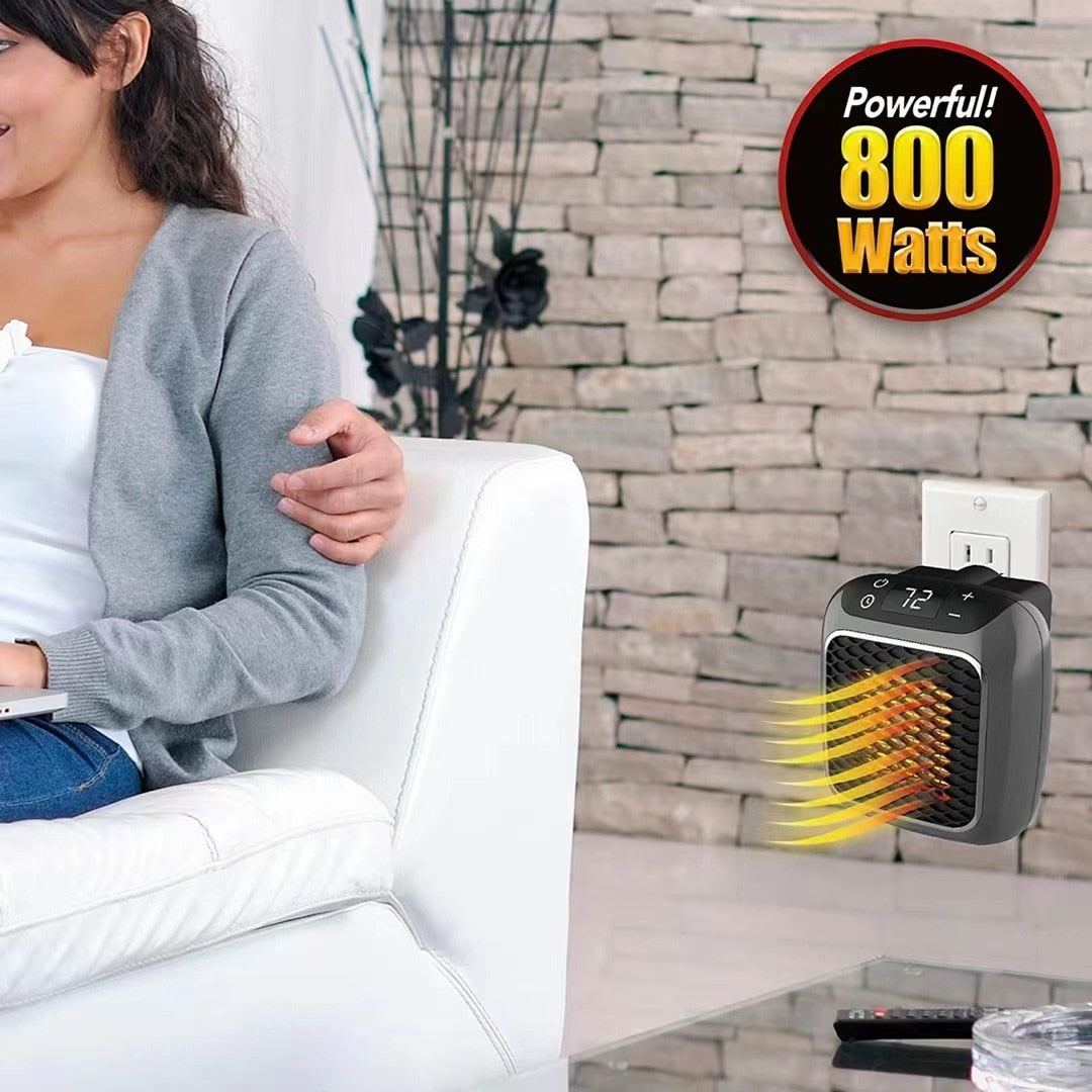 Compact Electric Space Heater Wall Mount