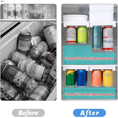 Yeezlab Fridge Drink Storage Slide Out Shelf