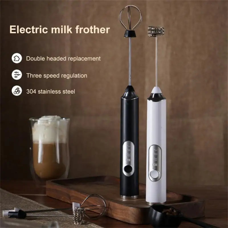 Premium Electric Milk Frother & Coffee Mixer