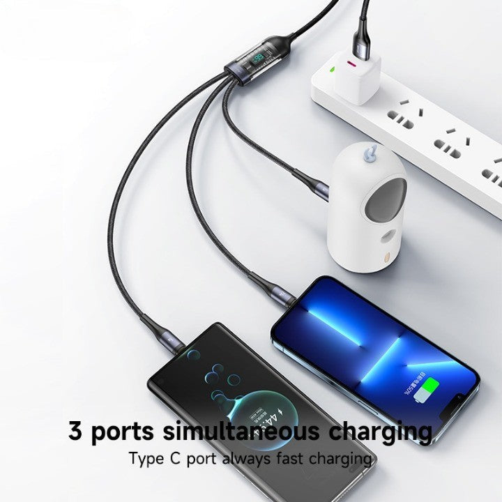 Fast 3in1 USB Charging Data Cable