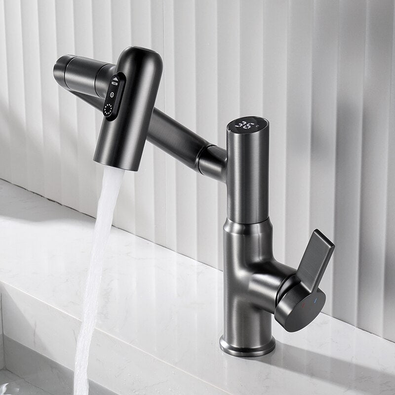 360 Degree Rotating Digital Basin Faucet