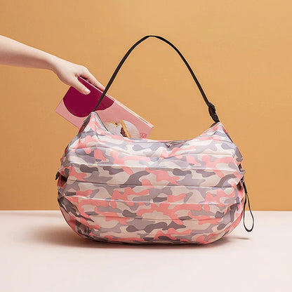 Compact Reusable Folding Grocery Bag