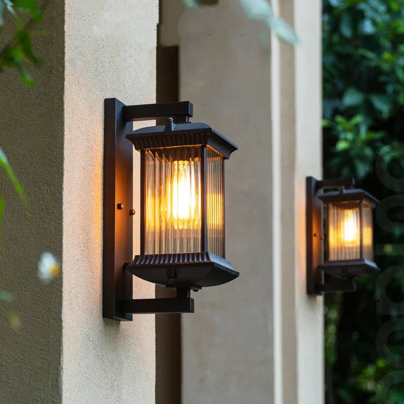 Waterproof Outdoor Metal Wall Lamp for Garden and Patio - Yeezlab