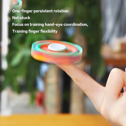 Relaxing Silicone Fidget Spinner Toy