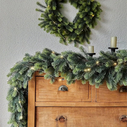 Premium Pine LED Christmas Garland