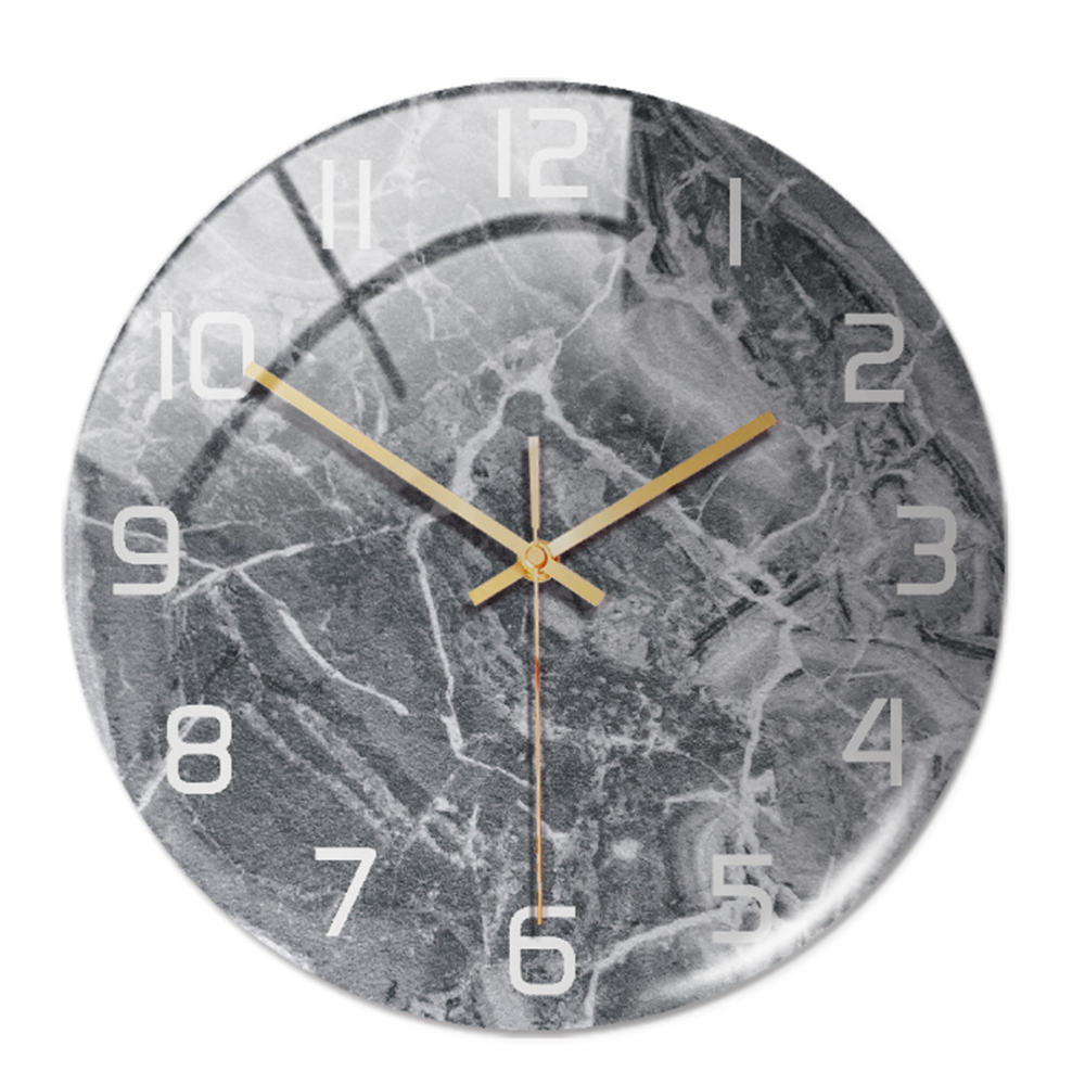Modern Marble Silent Wall Clock