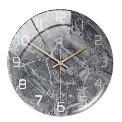 Modern Marble Silent Wall Clock