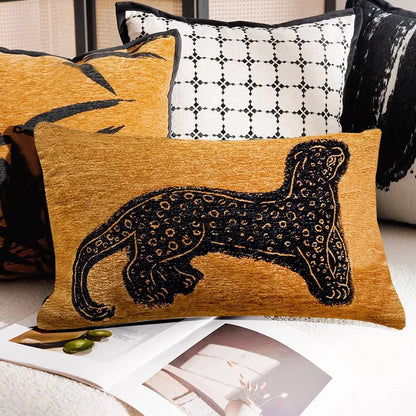 Stylish Horse Print Throw Pillow for Home Decor