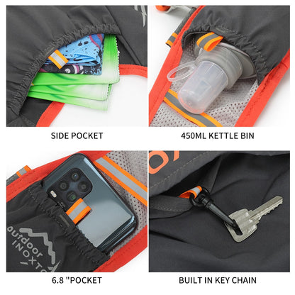 Lightweight Airflow Trail Running Backpack Vest