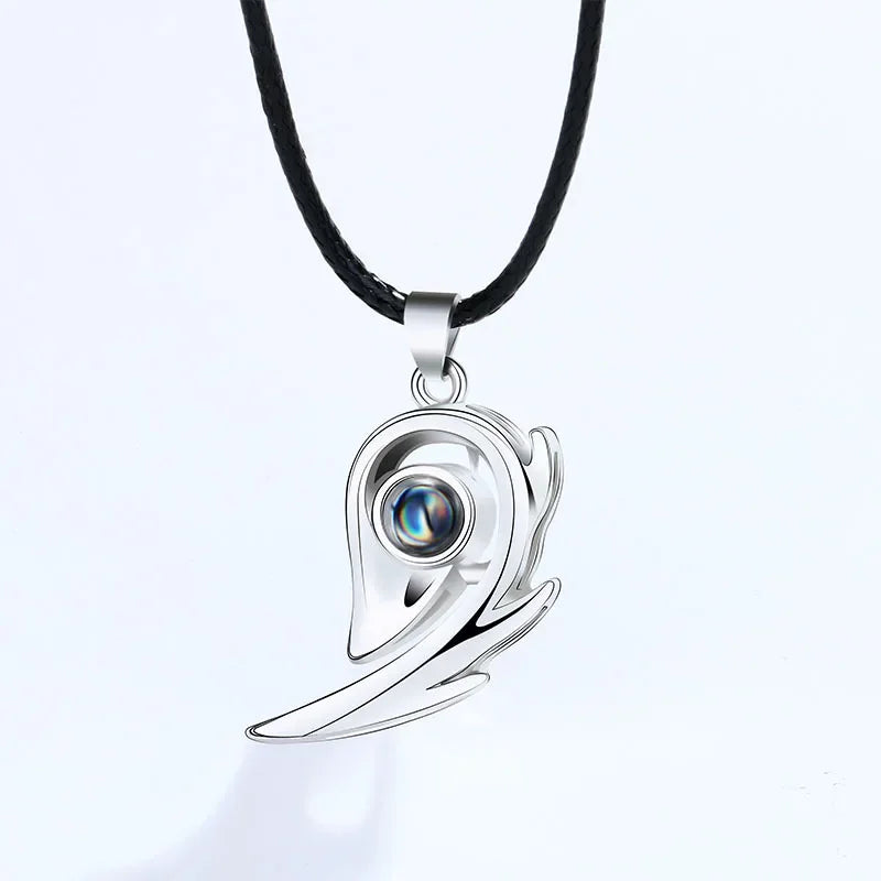 Romantic Heart Magnetic Lovers Necklace Set