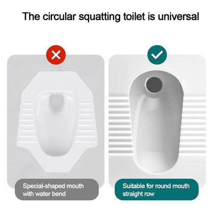 Odor Free Squat Toilet Magnetic Plug Stopper