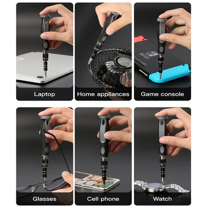 Compact 32-in-1 Pocket Screwdriver Tool Kit