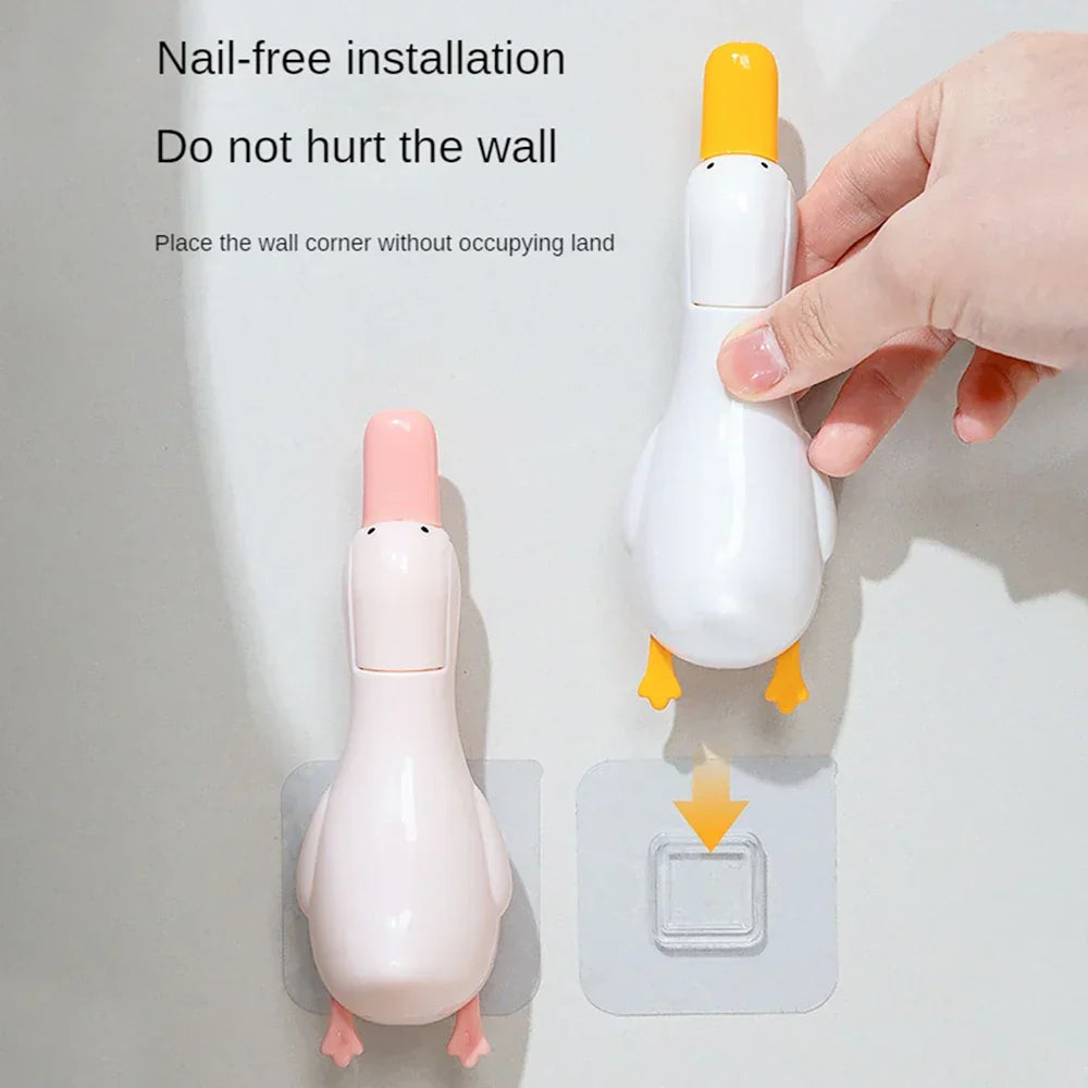 Adorable Duck Wall Hair Clip Holder