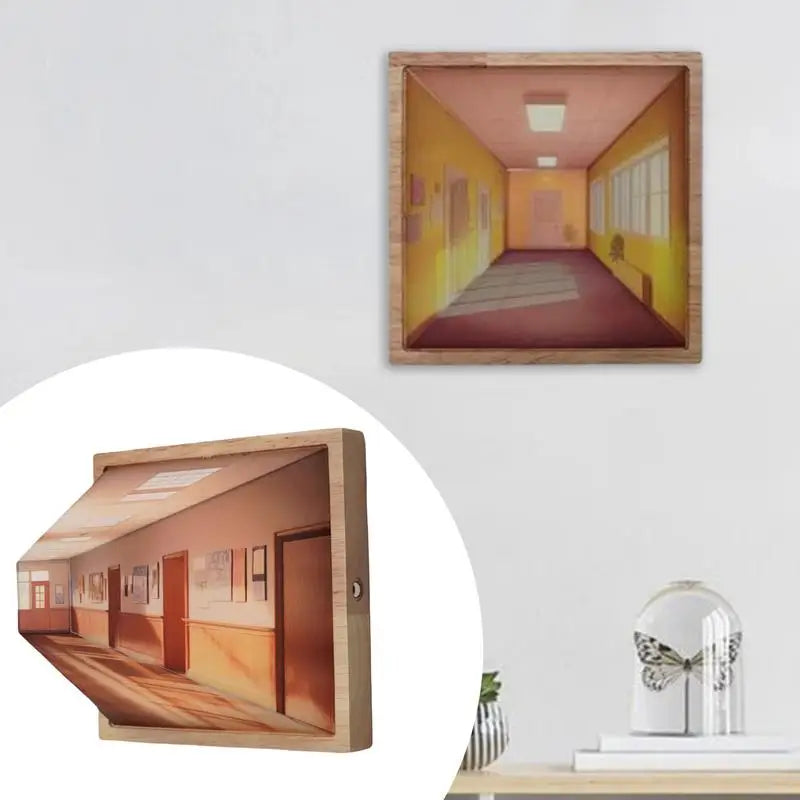 Unique LED 3D Wall Light Decoration