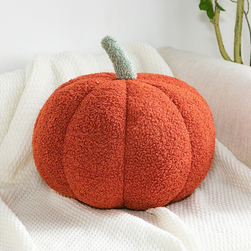Cozy Orange Halloween Decorative Throw Pillows