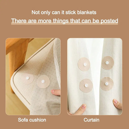 Gripmaster | Non-Slip Bedding Duvet Cover Holder Clip Set