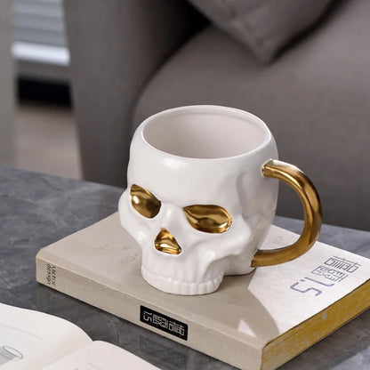 Dark Skull Ceramic Coffee Mug