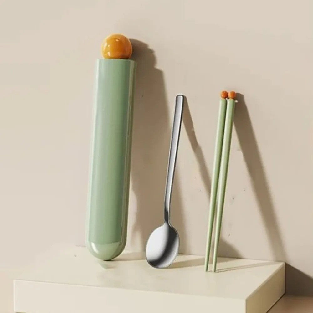 Compact Travel Chopstick Utensil Kit - Yeezlab