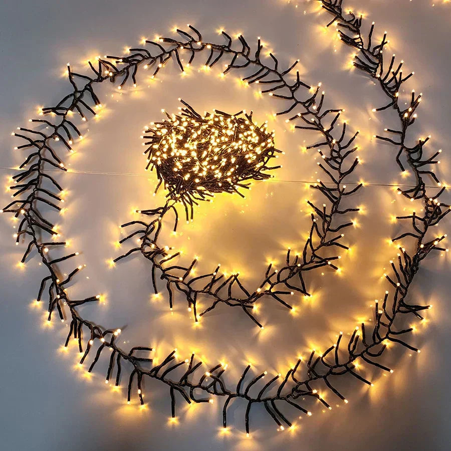 Warm White LED Fairy String Lights 10M Outdoor Decor