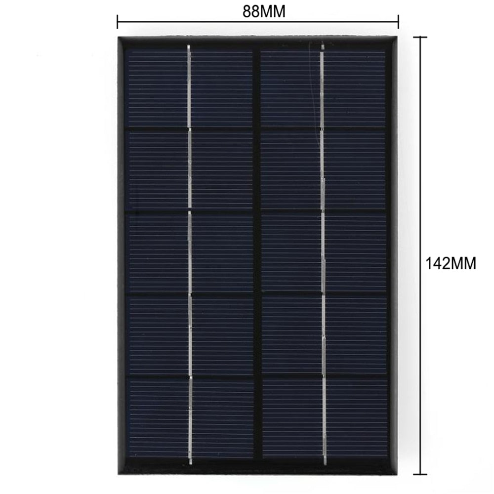 Outdoor Solar Powered USB Portable Charger Panel