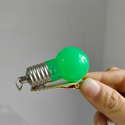 Glowing LED Hair Clip