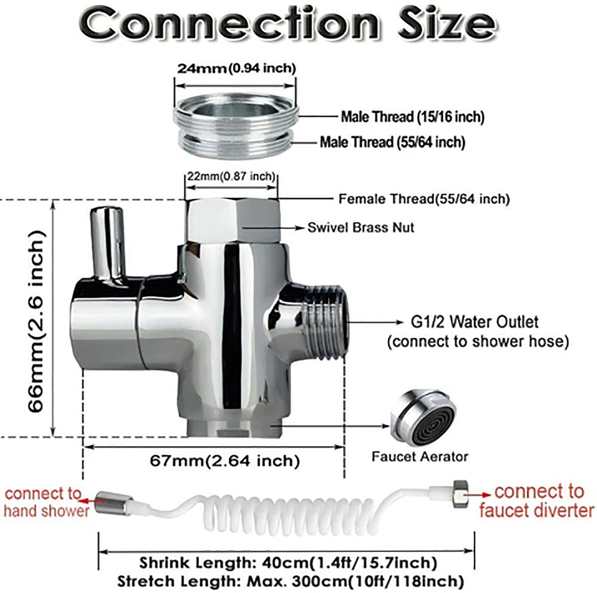 Complete Bathroom Accessory Kit Easy Install