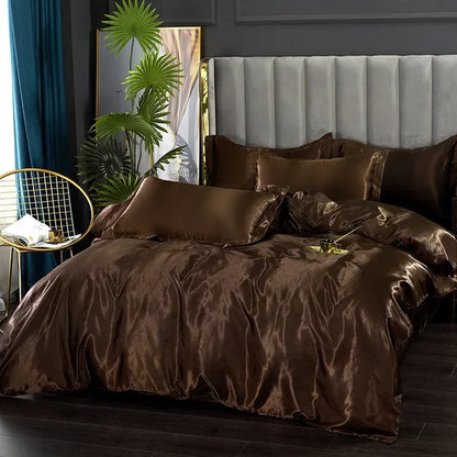 Soft Satin Bed Sheet Set