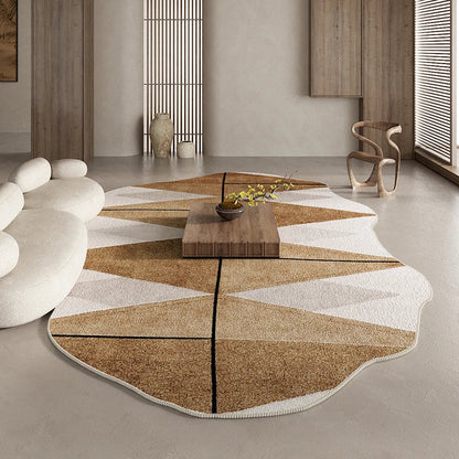 Unique Shaggy Area Rug for Bedroom and Living Room