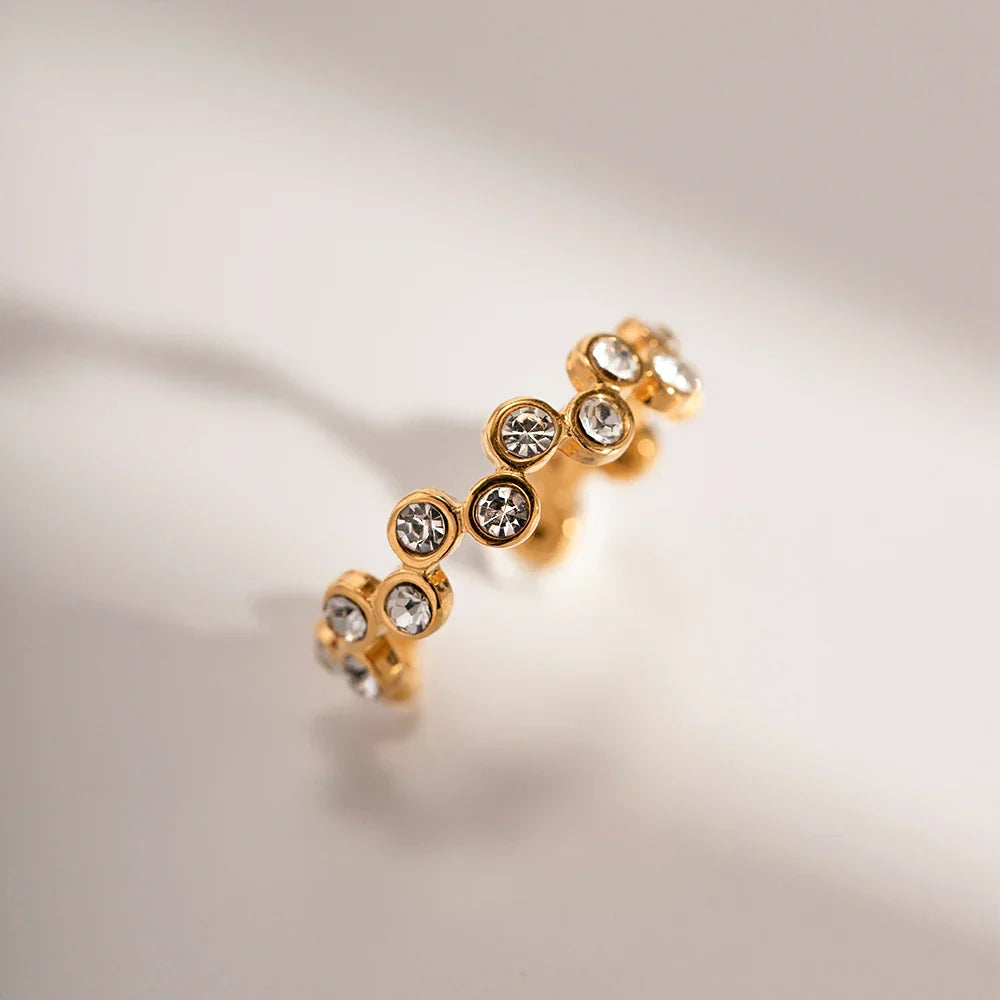 Unique Halo Diamond Engagement Ring