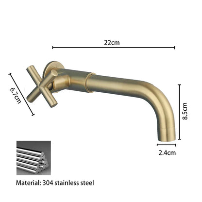 Modern Bathroom Faucet with Cascade Waterfall Style
