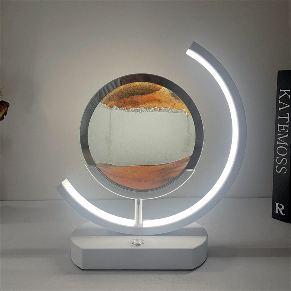 Colorful 3D LED Dynamic Sand Table Lamp