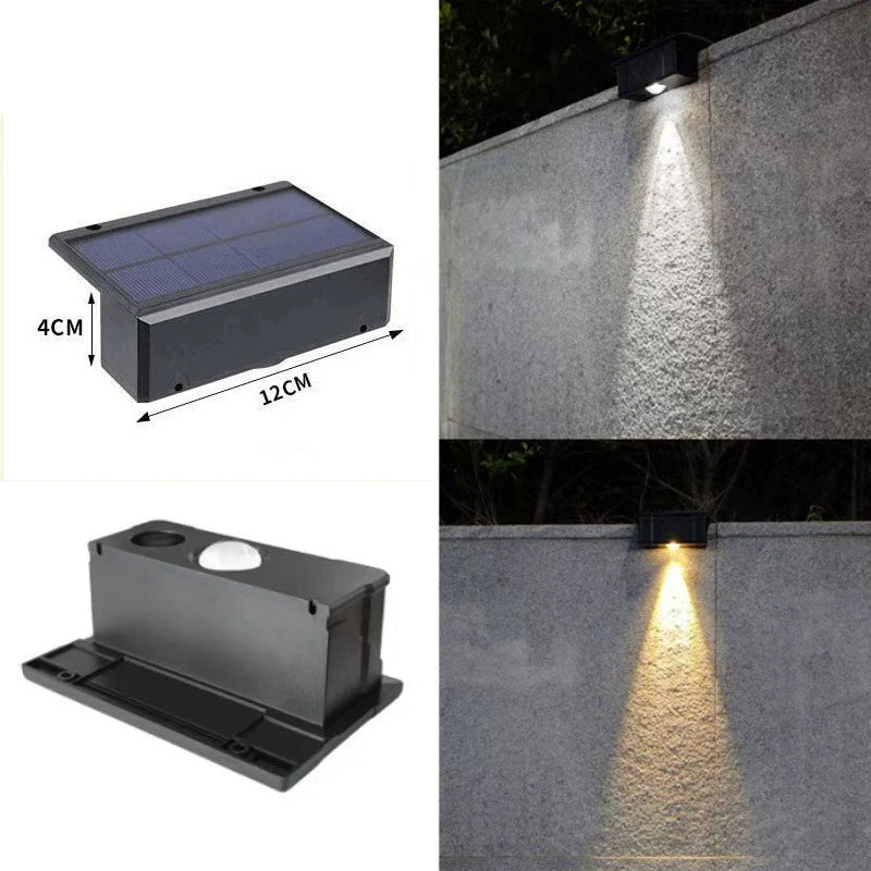 Outdoor Solar Powered LED Wall Light - Yeezlab