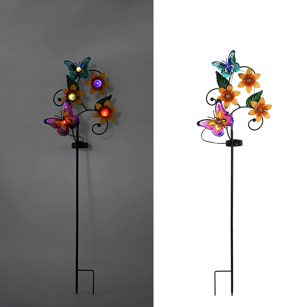 Colorful Outdoor Solar Powered Garden Light - Yeezlab