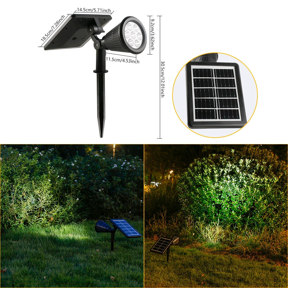 Bright Outdoor Solar Powered Garden Light - Yeezlab