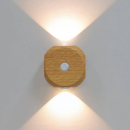 Automatic Motion Sensor LED Night Wall Lamp